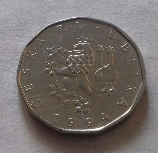 2 кроны, Чехия 1994 г., Яблонец