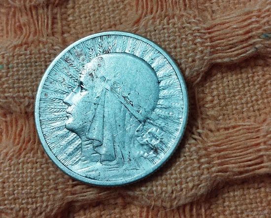 2 злотых 1934. Ядвига.