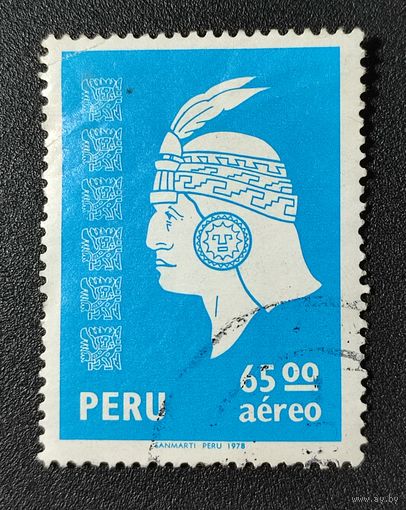 Марка Перу Индеец 1978г. 1.35