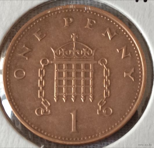 Великобритания. 1 пенни 1996 года.