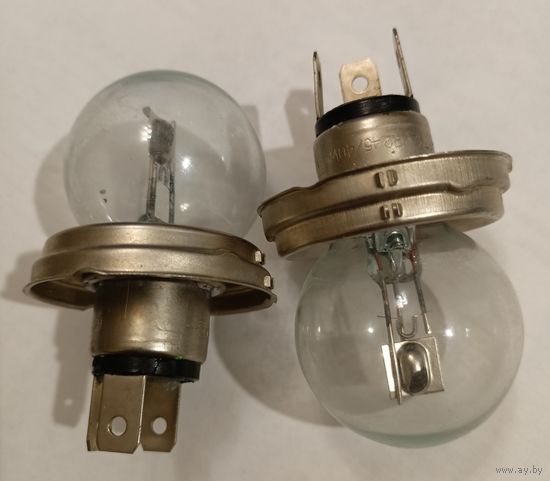Лампа фары а/м ВАЗ, Волга, Москвич 12V 45+40W