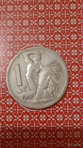 Чехословакия 1 крона 1929