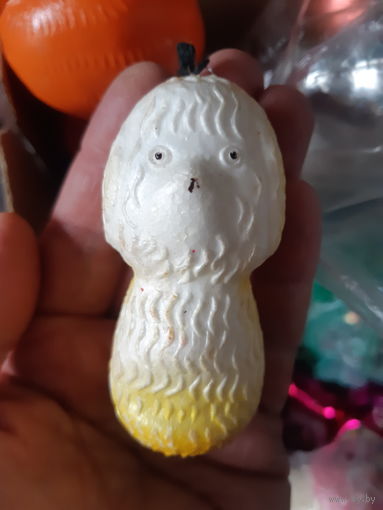 Елочная игрушка Пудель.