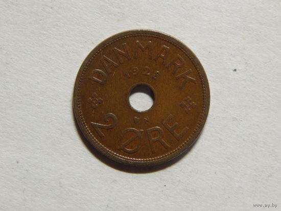 Дания 2 эре 1928г