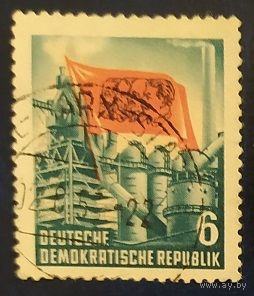ГДР 1953 Карл Маркс , Сталин , Ленин