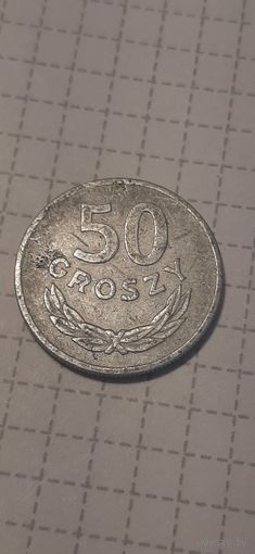 50 грошей Польша 1972 год