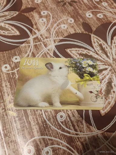 Календарик,кролик,2011
