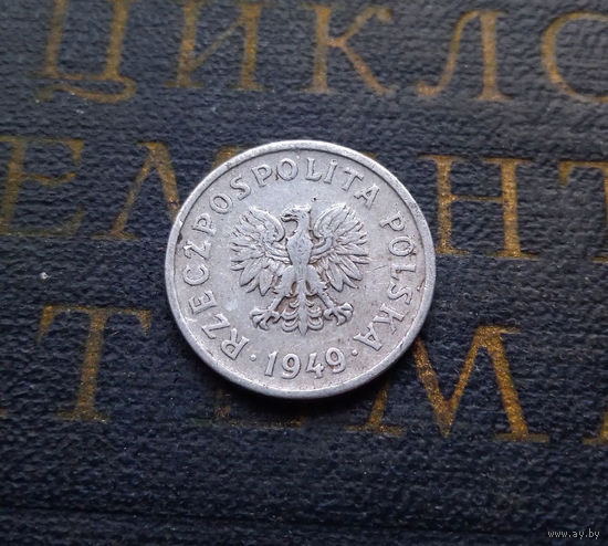 10 грошей 1949 Польша Al #02