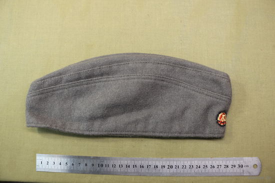 Пилотка ГДР. 57-58 раз. Распродажа коллекции вещей. С РУБЛЯ! АУКЦИОН!