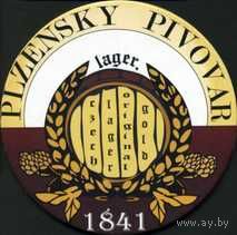Подставку под пиво " Plzensky Pivovar 1841".