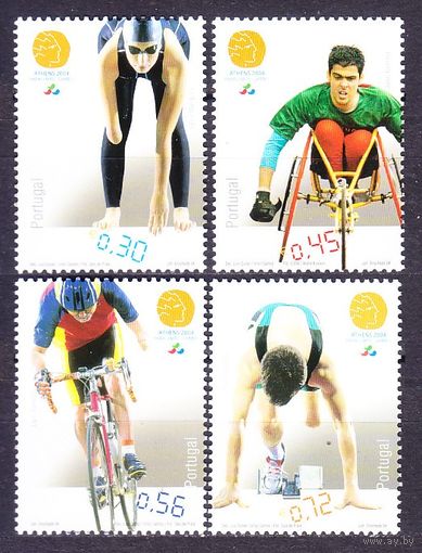 2004 Portugal 2844-2847 2004 Olympic Games in Athens  4,00 евро