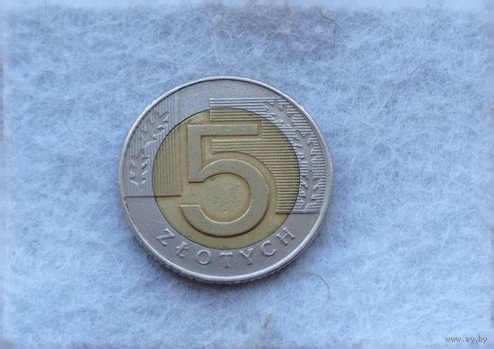 Werty71 Польша 5 злотых 1994