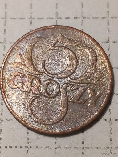 5 грош Польша 1923 год