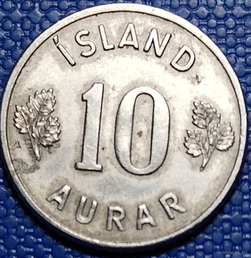 Исландия 10 эире 1971 г.