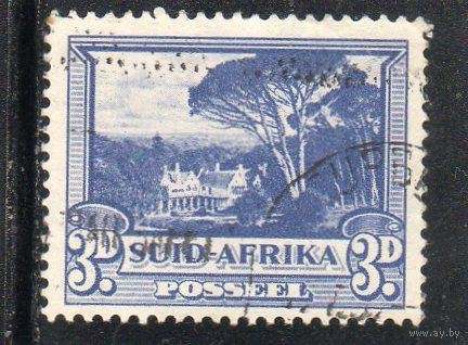Южная Африка.  Mi:ZA 55. Groote Schuur, резиденция Сесила Родса. 1933.