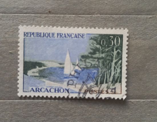 Франция. Искусство. Парусник.