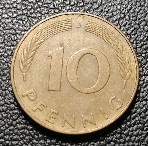 10 пфеннигов 1978 "J" - Гамбург