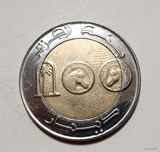 Алжир 100 динаров, 2015