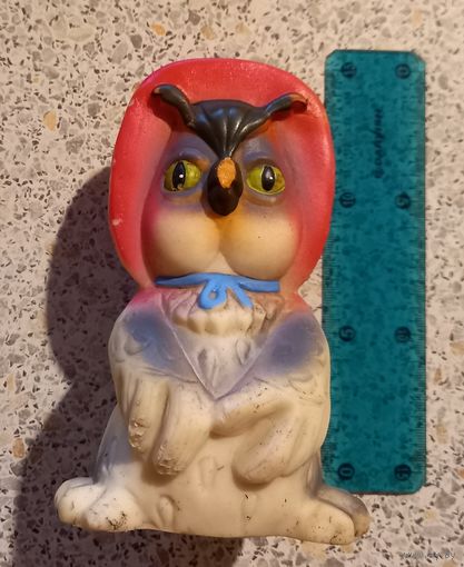Резиновая игрушка .Сова.