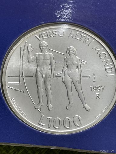 Сан-Марино, 1000 лир, 1997 г ( Вселенная )