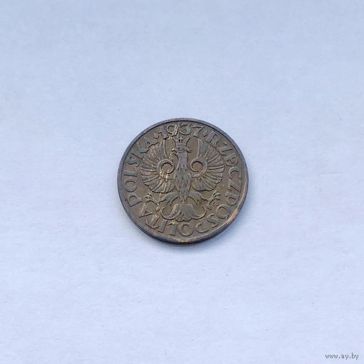 2 гроша 1937 Польша