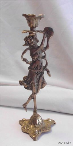 Подсвечник Статуэтка Бронза 04
