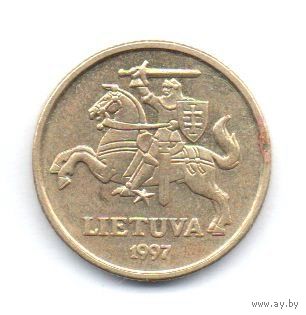 ЛИТОВСКАЯ РЕСПУБЛИКА. 20 ЦЕНТОВ 1997. ПАГОНЯ.