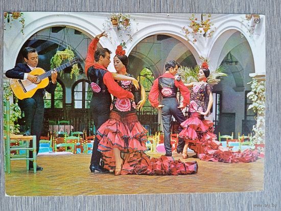 Этнография. Испанский танец "Пор сегидильяс"