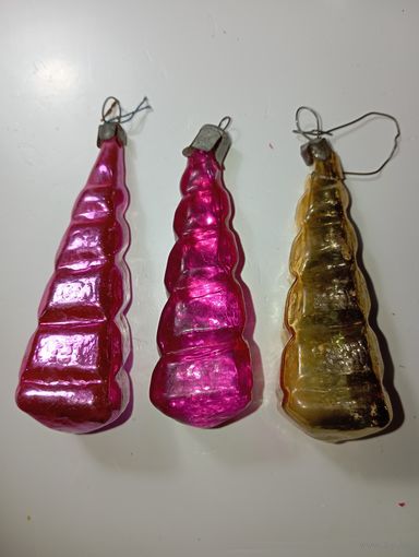 Ёлочные игрушки - Ёлочки . СССР .