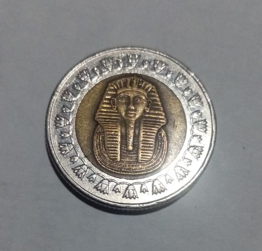 Монета Египет. 1 фунт. Нечастая