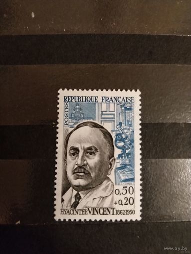 1962 Франция персоналии чистая клей лёгкая наклейка 4-7