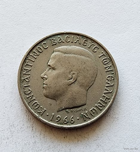 Греция 2 драхмы, 1966