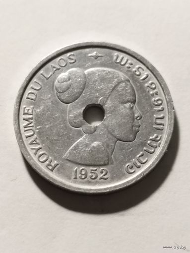 Лаос 10 центов 1952