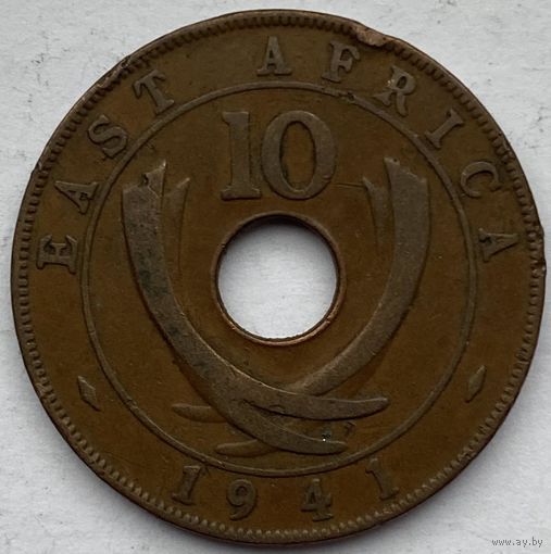 Британская Восточная Африка 10 центов 1941 г.