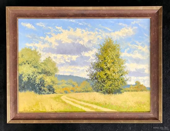 Вырво А.А. "Теплый день сентября", 2020 год; 50/70 см.