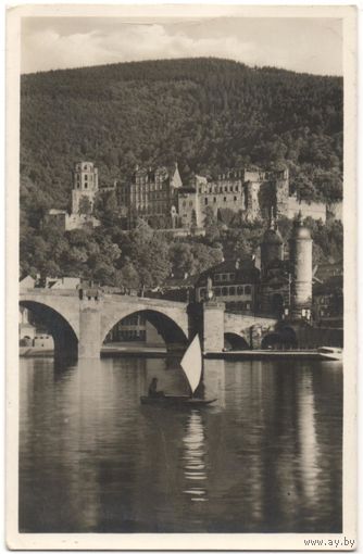 Открытка старинная