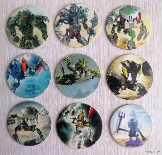Фишки. "Bionicle" /"Бионикл". Цена за 1шт.