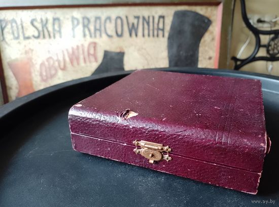 Футляр для ложек / вилок коробка шкатулка нач. 20 в.