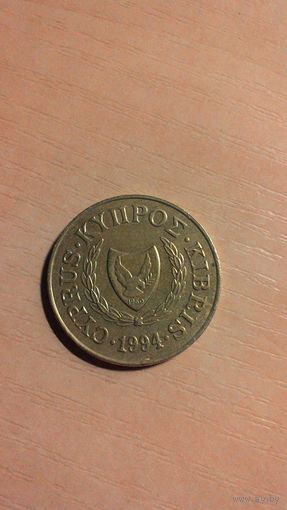Кипр, 20 центов 1994.