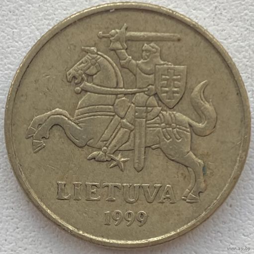 Литва 20 центов 1999 г.