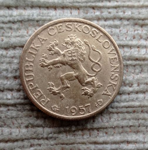 Werty71 Чехословакия 1 крона 1957