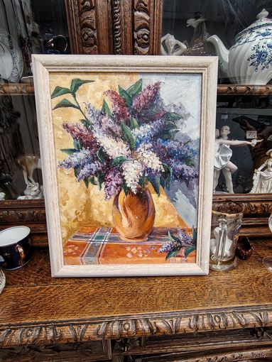 Картина Сирень автор Нежинец с 1рубля