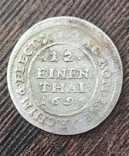 1/12 талера 1691