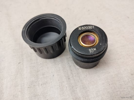 Объектив с просветлением Microscope Objective 10х