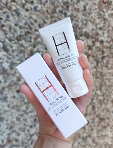 Средство для очищения лица Hourglass Equilibrium Rebalancing Cream Cleanser 27 ml (миниверсия)