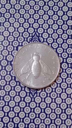 Италия 2 лиры 1970 unc