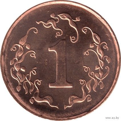 Зимбабве 1 цент, 1997 UNC