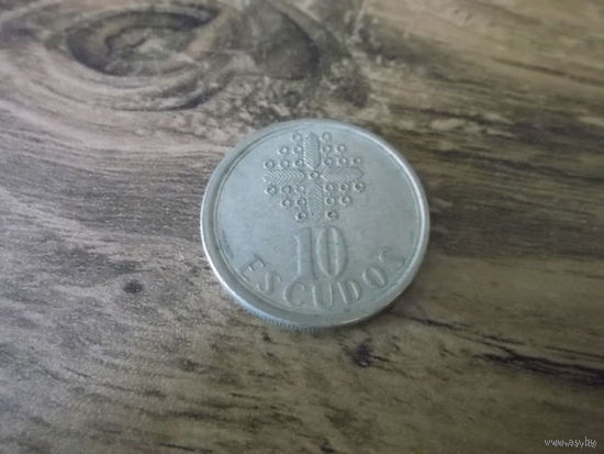 Португалия 10 escudos 1990