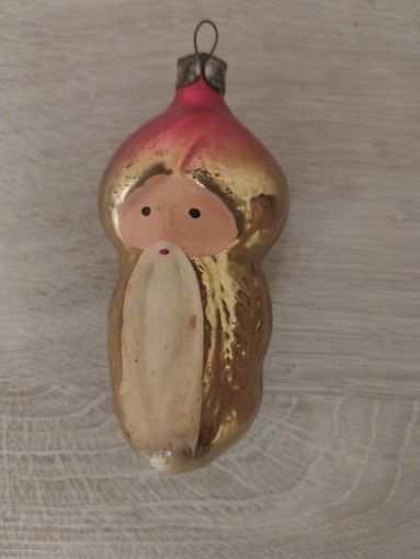 Ёлочная игрушка СССР "Хоттабыч" С РУБЛЯ.