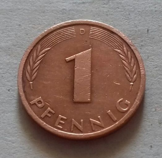 1 пфенниг, Германия 1989 D